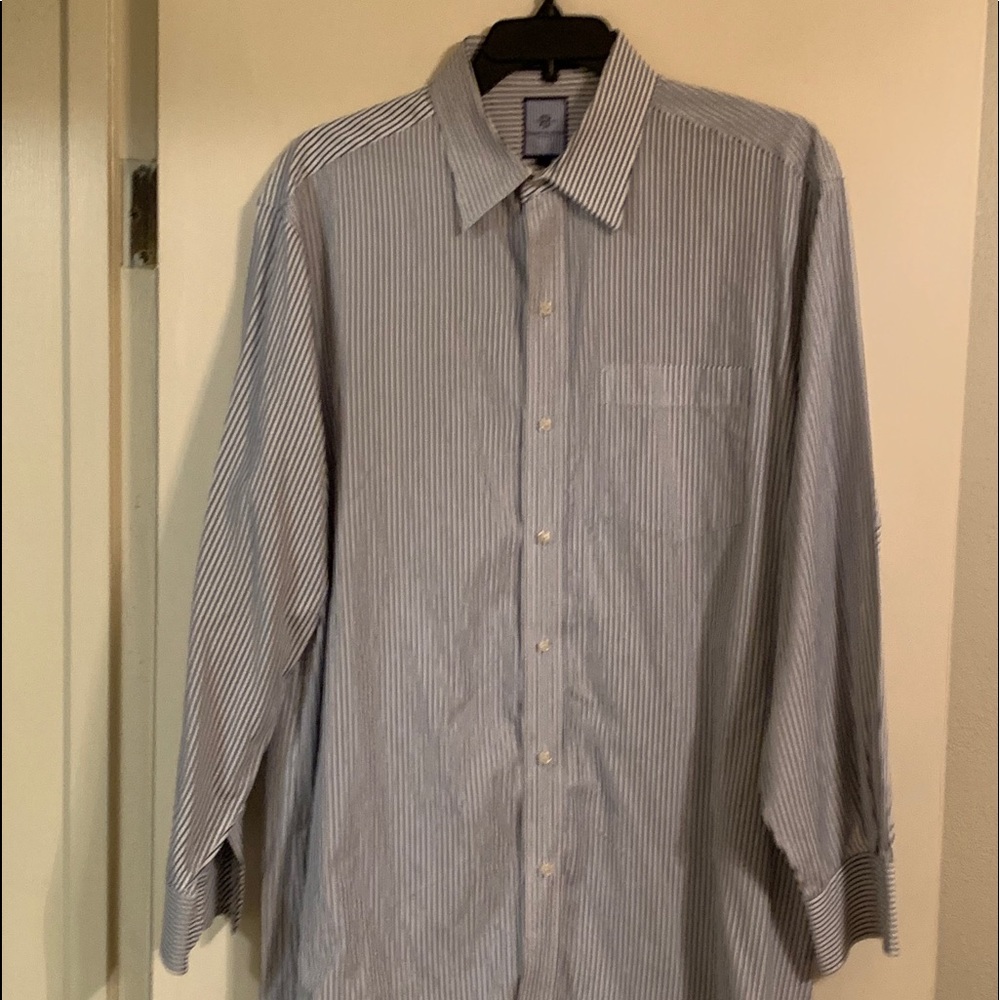 L Tommy Hilfiger Pinstripe Dress shirt long sleeve